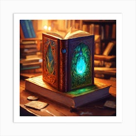 Book Of Sorcery Art Print