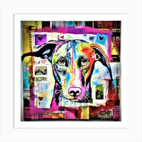 Shake A Paw - Cute Dog Art Print