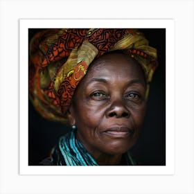 African Woman 4 Art Print