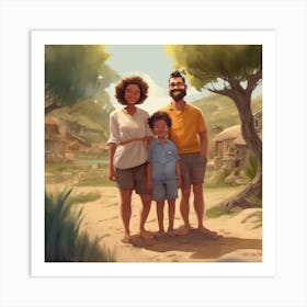 Family Portrait 3 Art Print