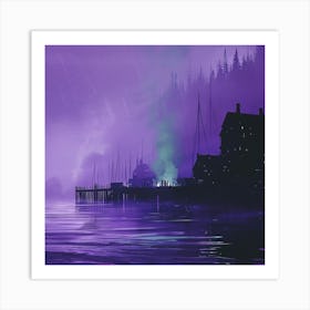 Purple Night Art Print