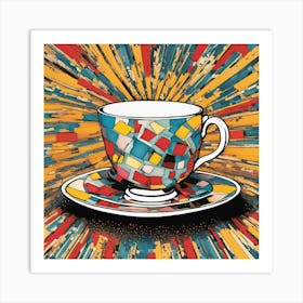 Tea Art 89 Art Print