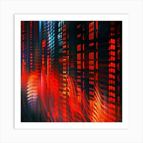 Abstract Cityscape 10 Art Print