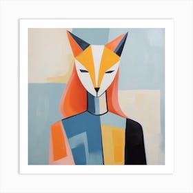 Fox Retreat Art Print