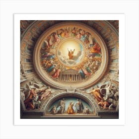 Dome Of Vatican Art Print