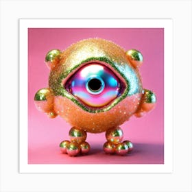 Eye Monster Art Print