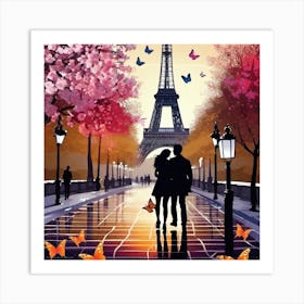 Paris Eiffel Tower 67 Art Print