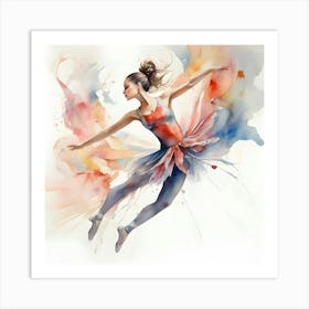 Ballerina 2 Art Print