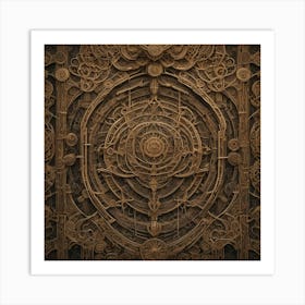 Clockwork Art Print