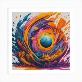 Abstract Joy Of Discovery Art Print