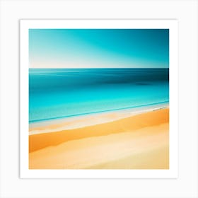 Sand And Sea 1 Art Print