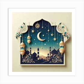 Muslim Holiday Art Print