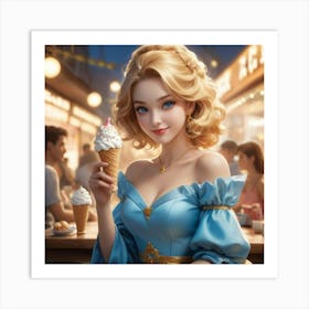 Cinderella 164 Art Print