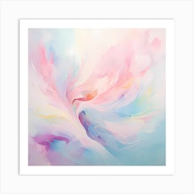 AI Gentle Breezes Art Print