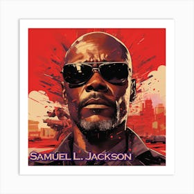 Samuel L Jackson Art Print