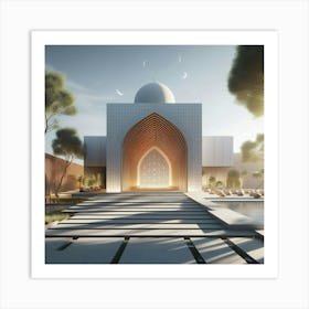 Islamic Mosque 11 Art Print