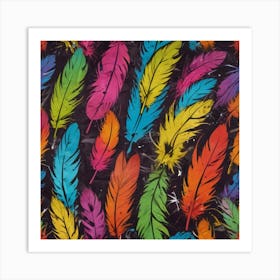 Feathers 13 Art Print