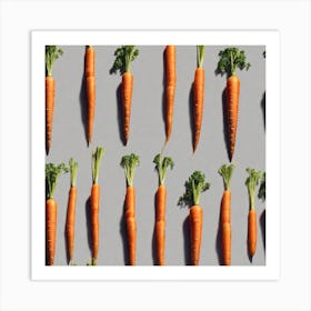 Carrots Stock Videos & Royalty-Free Footage 3 Art Print