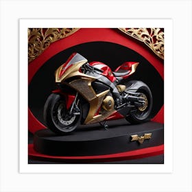 Motorcycle Art Print