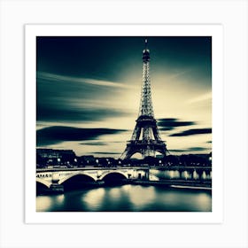 Eiffel Tower 14 Art Print