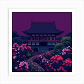 Japanese Garden 1 Art Print