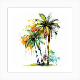 Palm Trees 35 Art Print