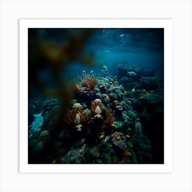 Coral Reef 16 Art Print