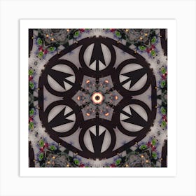 Abstract Mandala 5 Art Print