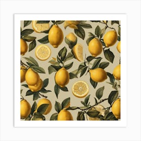 Default Default Vintage Lemons For Defferent Seasons Aestethic 0 (1) Art Print