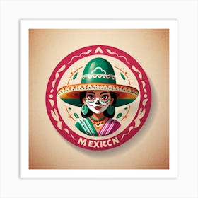 Mexican Girl 87 Art Print