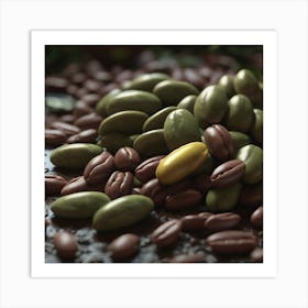 Coffee Beans 399 Art Print