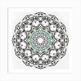 islamic Mandala Art Print