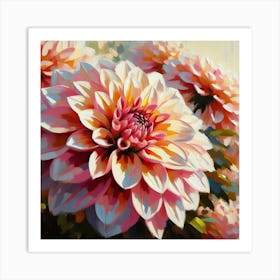 Dahlia Art Print