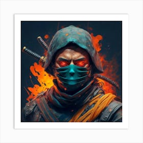 Ninja Art Print