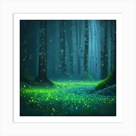 Forest 25 Art Print