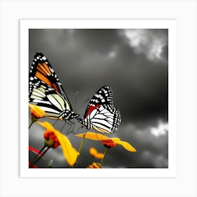 Monarch Butterflies Affiche