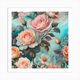 Roses in a New Light Art Print