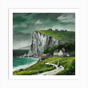 Cliffs Of Dover Art Print