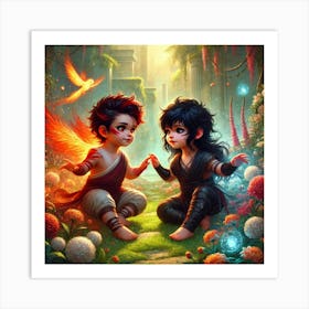 Kaida Zoya Children Portrait Art Print