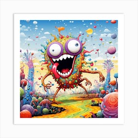 Monster Monster Monster 1 Art Print