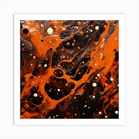 Abstract Oil Painting Art Print