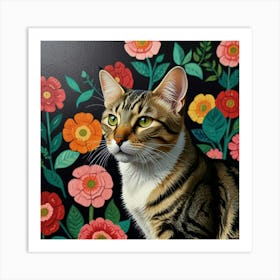 Default Cat Lover Art 3 Art Print