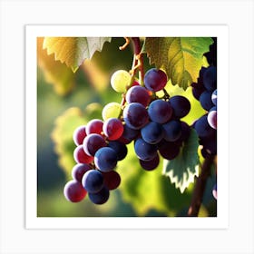 Grapes On The Vine 36 Art Print