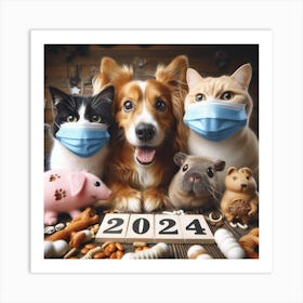 Coronavirus 2020 Art Print