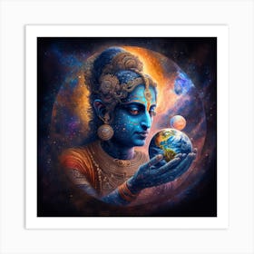 Shree Krishna 2 Art Print