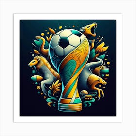 World Cup Trophy Art Print