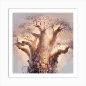 Baobab Tree 2 Art Print