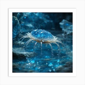 Ice Crab Art Print