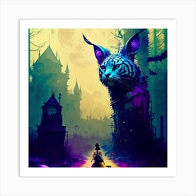 Kitty Cat Art Print