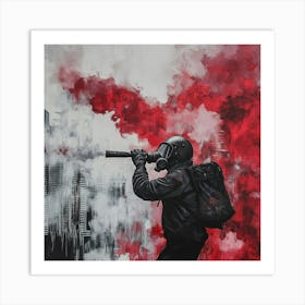 London Riot Art Print